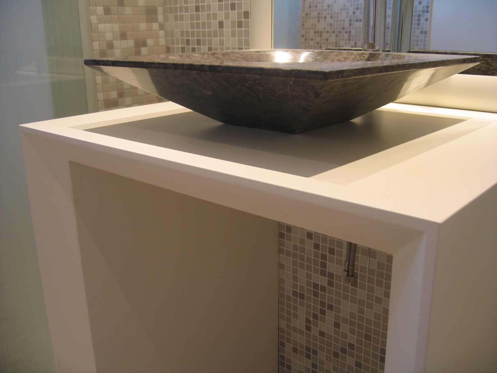 Fabrication meuble salle de bain bois à Toulouse - Stéphane Germain